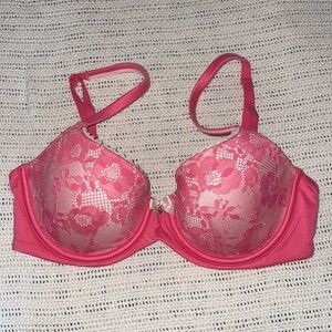 Bright Pink Lace Body by Victoria Bra